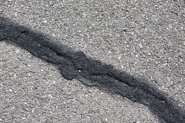 Asphalt Crack Sealing in Ankeny